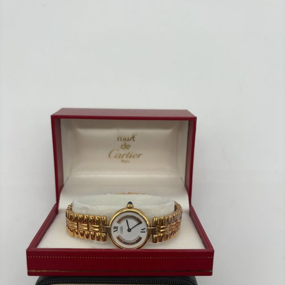 Cartier Vintage Gold Watch
